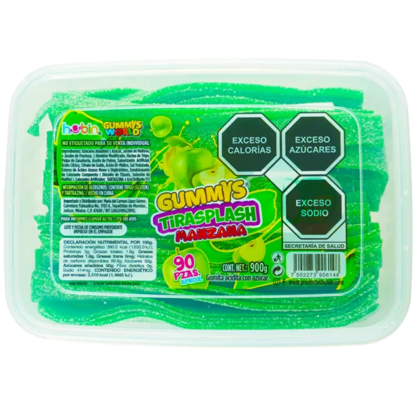 CAJA GUMMY TIRASPLASH MANZANA - Image 2