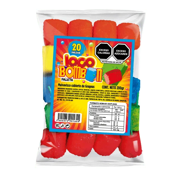 LOCO BOMBÓN PALETA