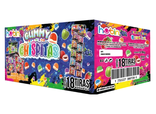 CAJA GUMMY CHISPITAS