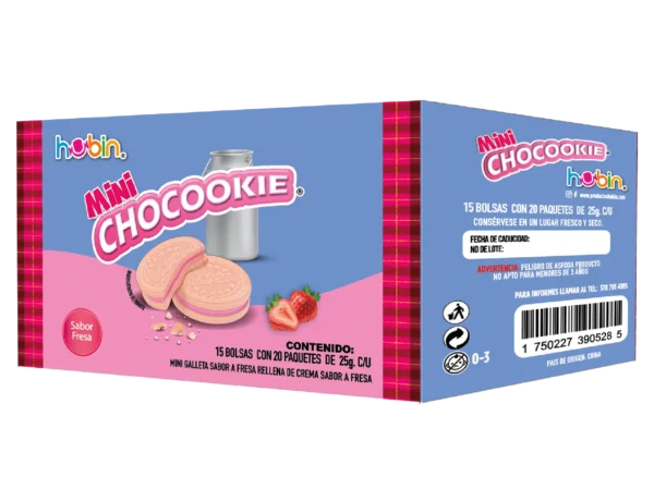 CAJA CHOCOOKIE FRESA