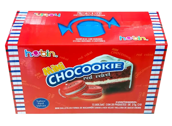 CAJA CHOCOOKIE RED VELVET