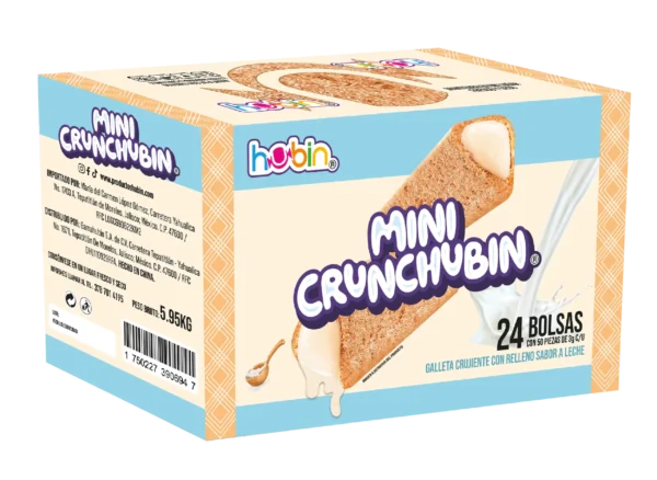 CAJA MINI CRUNCHUBIN LECHE