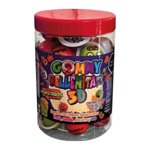 GOMMY RELLENITAX 3D MONSTRUOS 10G 30PZ 12VITROLEROS