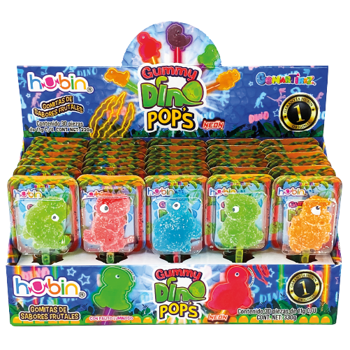 GUMMY DINO POP’S NEÓN