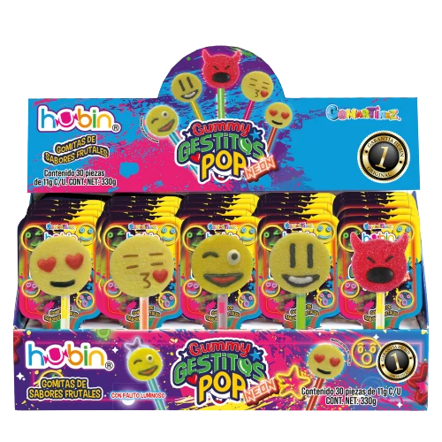 GUMMY GESTITOS POP’S NEÓN