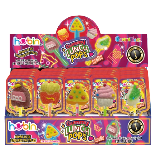 GUMMY LUNCH POP’S NEÓN