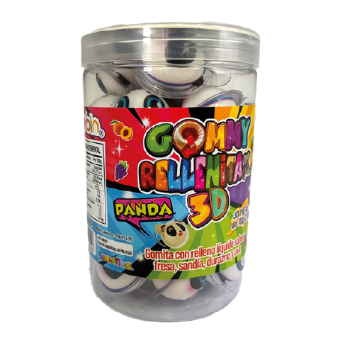 GOMMY RELLENITAX 3D PANDA
