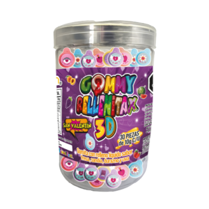 GOMMY RELLENITAX 3D SAN VALENTÍN