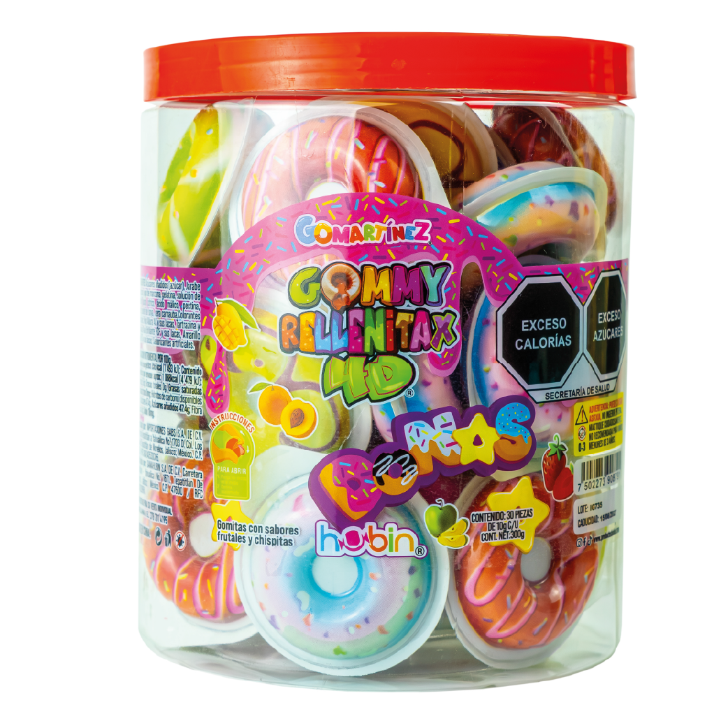 GOMMY RELLENITAX 4D DONAS