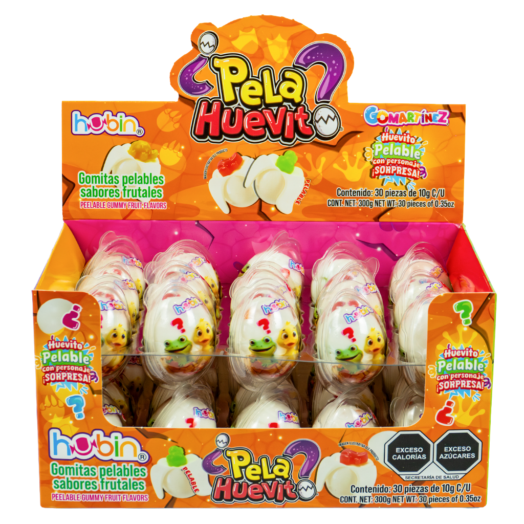PELA HUEVITO 4D - Dulcería | Productos Hubin