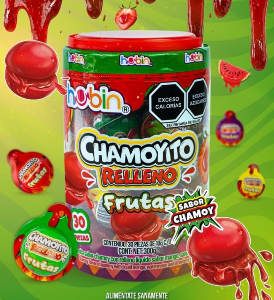 CHAMOYITO RELLENO FRUTAS