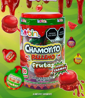 CHAMOYITO RELLENO FRUTAS